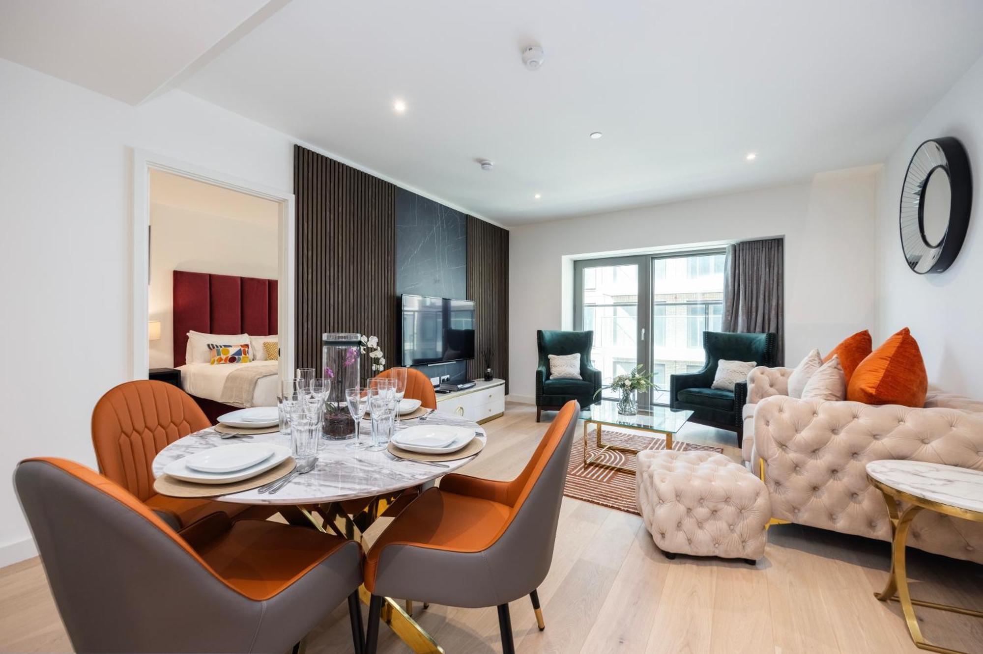 Austin David Apartments Royal Wharf London Exteriör bild