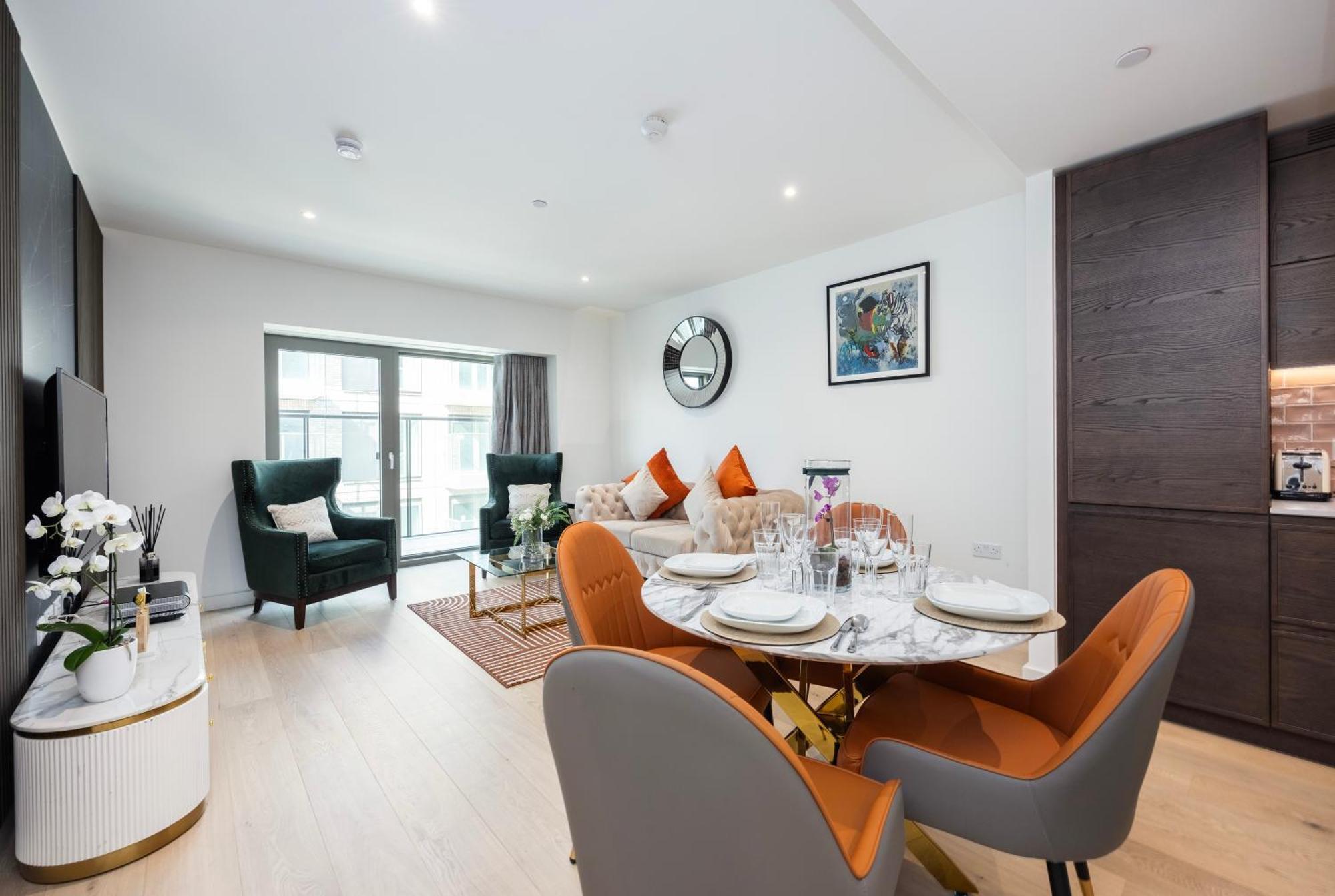 Austin David Apartments Royal Wharf London Exteriör bild